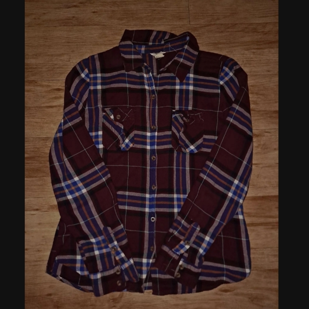 Maroon Flannel